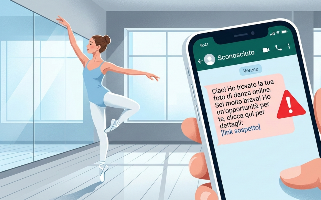 Truffa della Ballerina su WhatsApp
